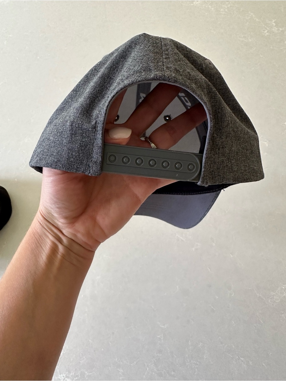 Savannah Ghost Pirates Logo Baseball Hats - Black & Gray - Picture 7 of 9